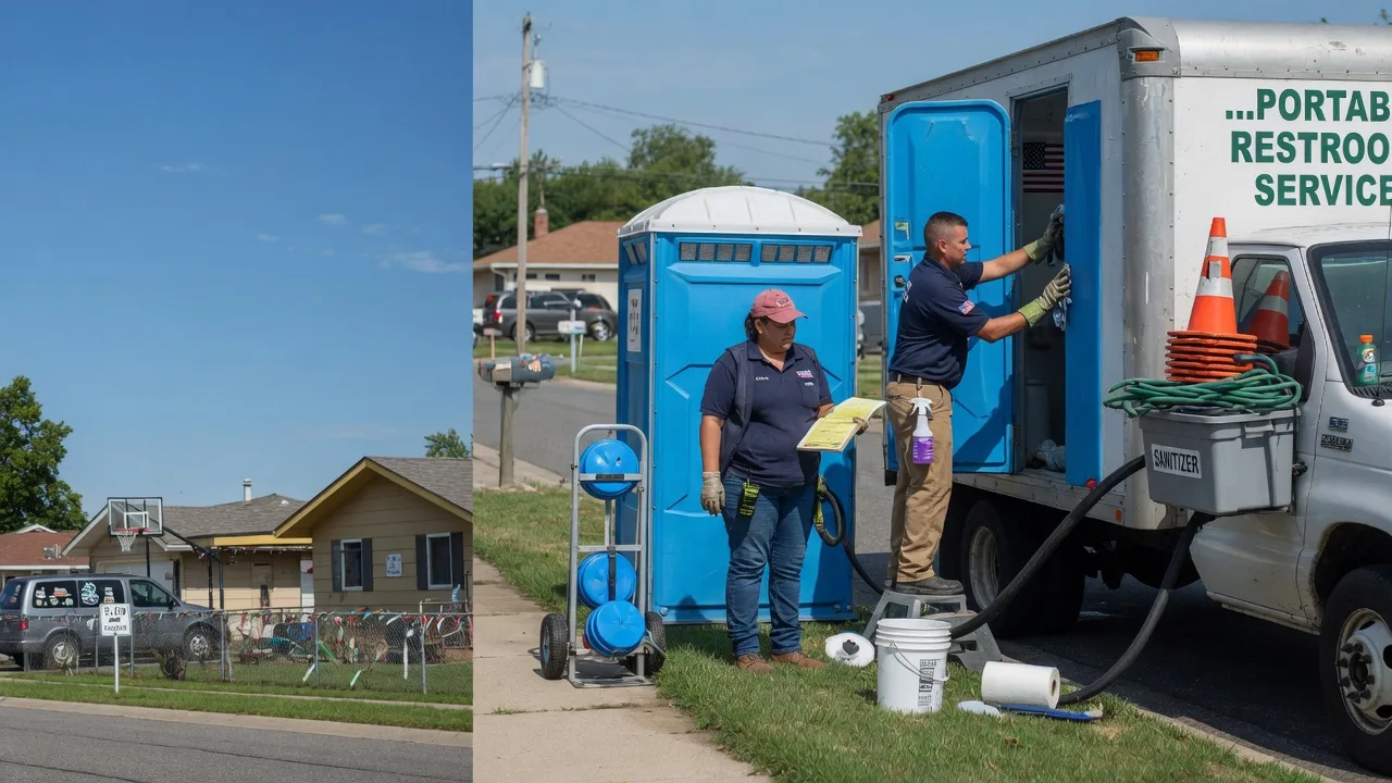 Portable Toilet Rental in Morganville, KS near me